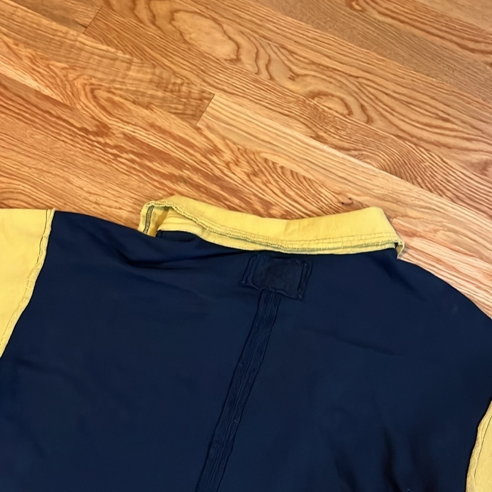 Free People Black and Mustard Striped Pullover Hoodie - Picture 13 of 14